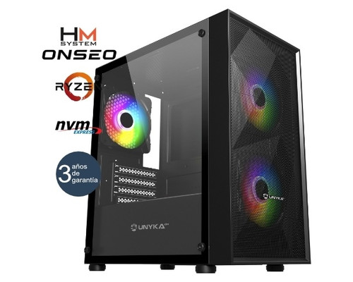 ONSEO Ryzen Gaming Core Silver - MT RGB - AMD Ryzen 5